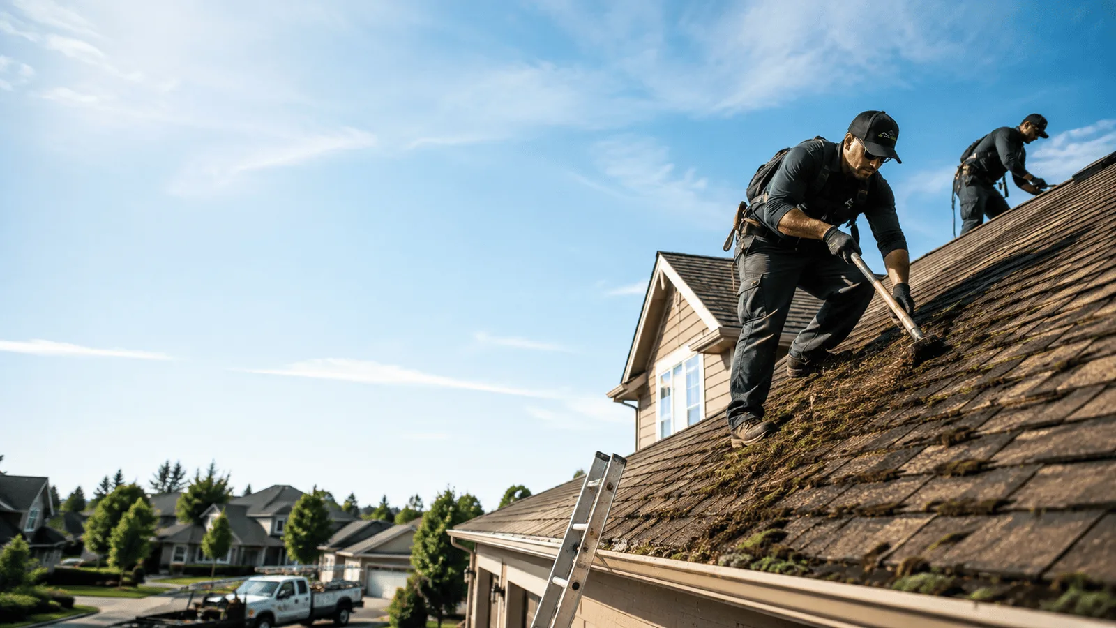 Roof Moss Removal in Uniontown, WA near me